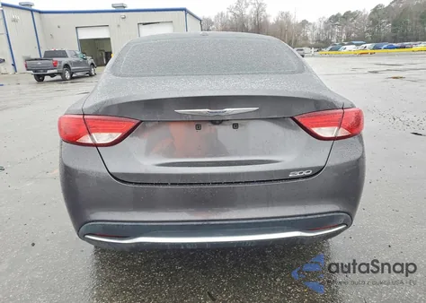2015 Chrysler 200 Limited z USA, uszkodzony, nr VIN 1C3CCCAB1FN591316